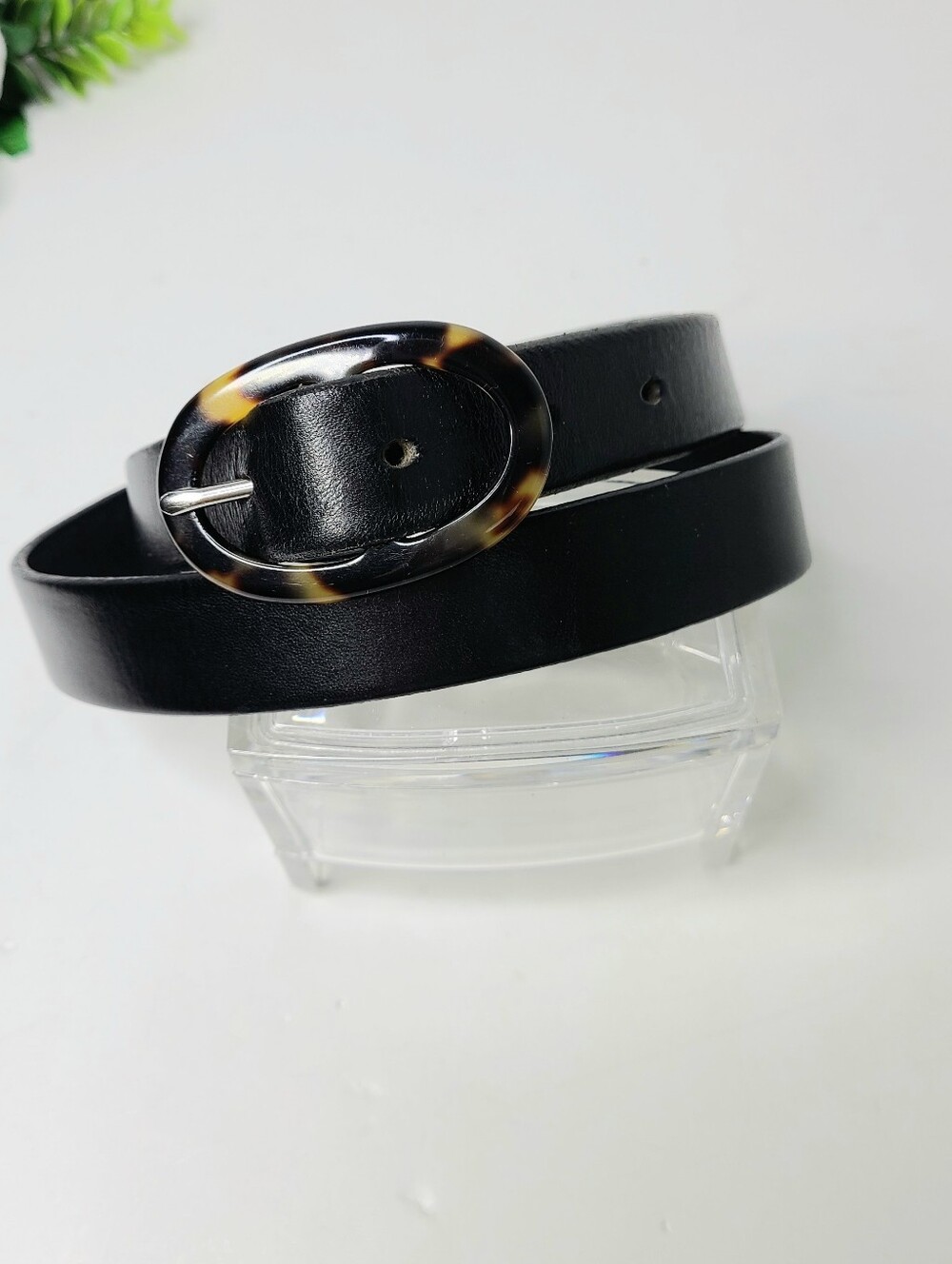 GAP Made in USA Italian Leather Vintage Belt